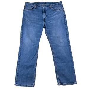 Levi's 559 Jeans Mens 40x32 Relaxed Fit Straight Leg‎ Medium Whiskered Stonewash